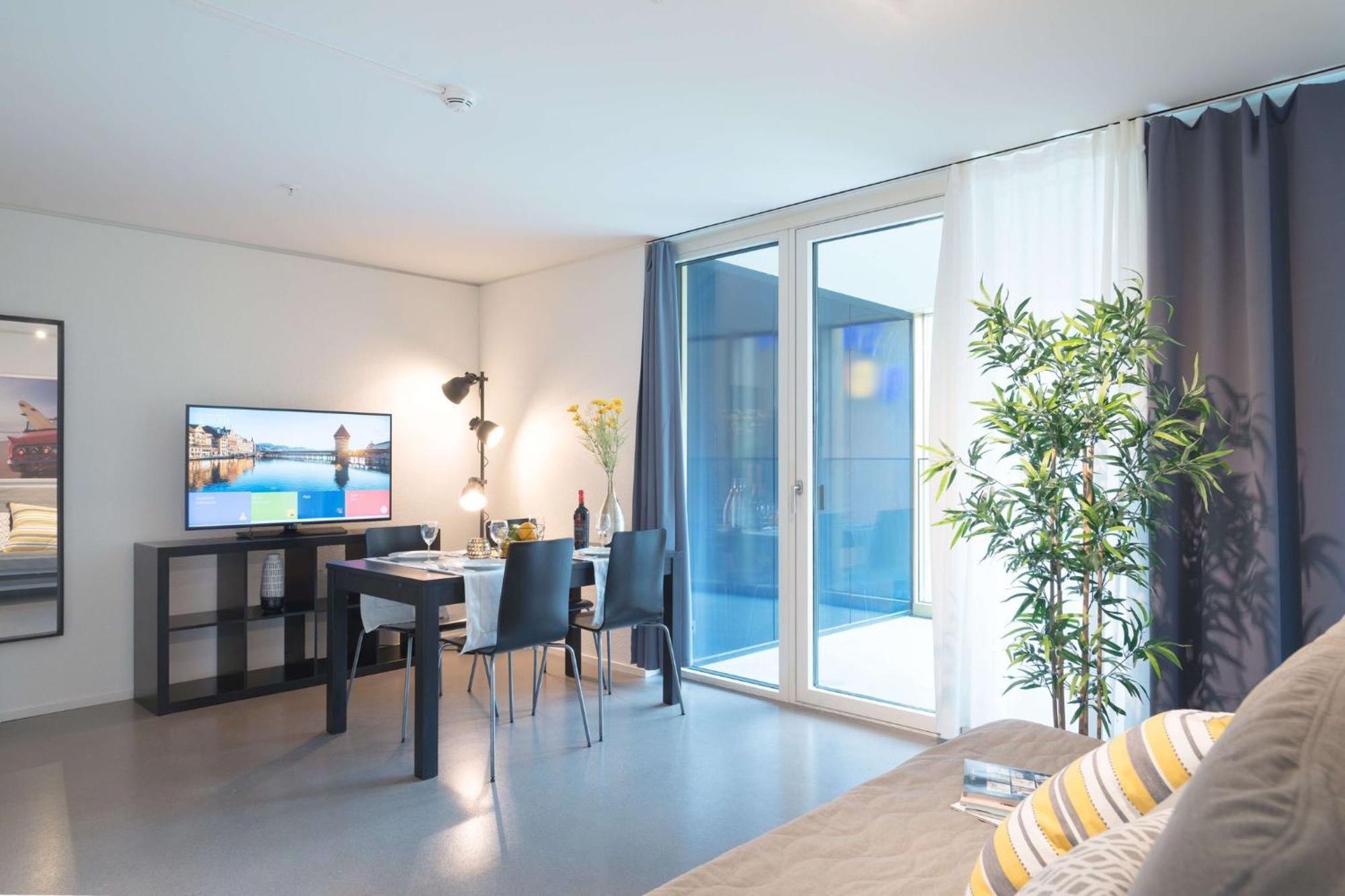 Hitrental Allmend Comfort Apartments Lucerne Екстер'єр фото