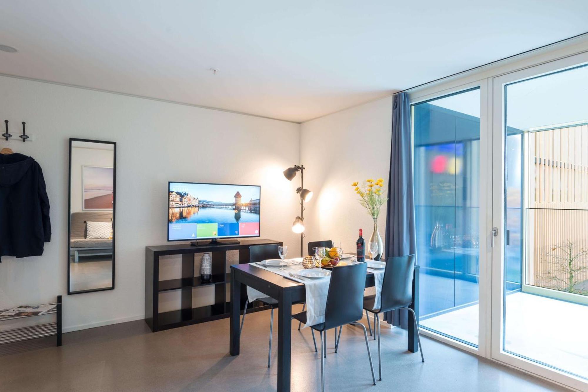 Hitrental Allmend Comfort Apartments Lucerne Екстер'єр фото