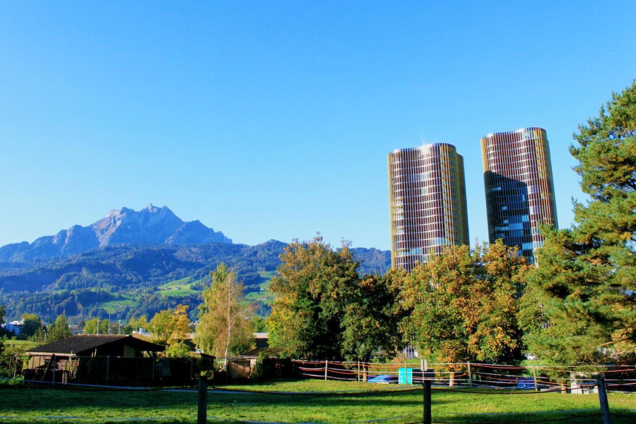 Hitrental Allmend Comfort Apartments Lucerne Екстер'єр фото
